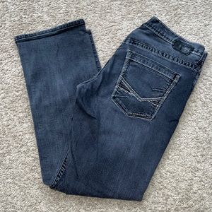 BKE Carter Denim Jeans Mens Black 34 Nice